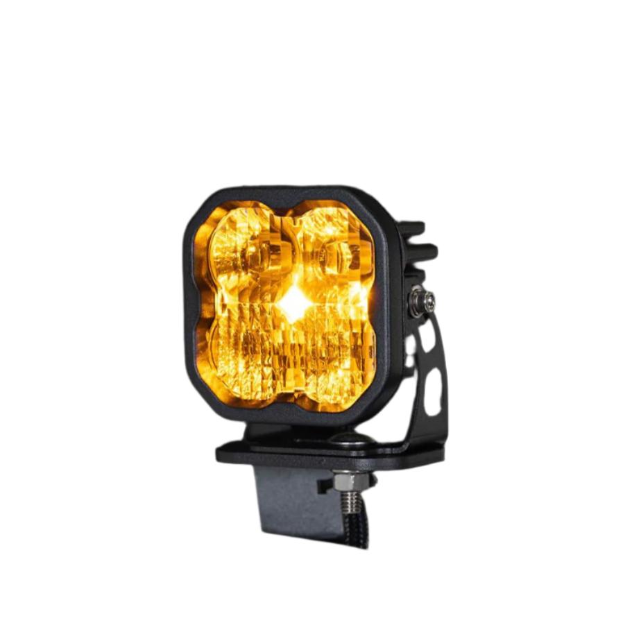 DIODD7935-Diode Dynamics Stage Series 2in LED Ditch Light Kit for 2024+ Toyota Tacoma- Sport Yellow Combo-Light Accessories and Wiring-Diode Dynamics