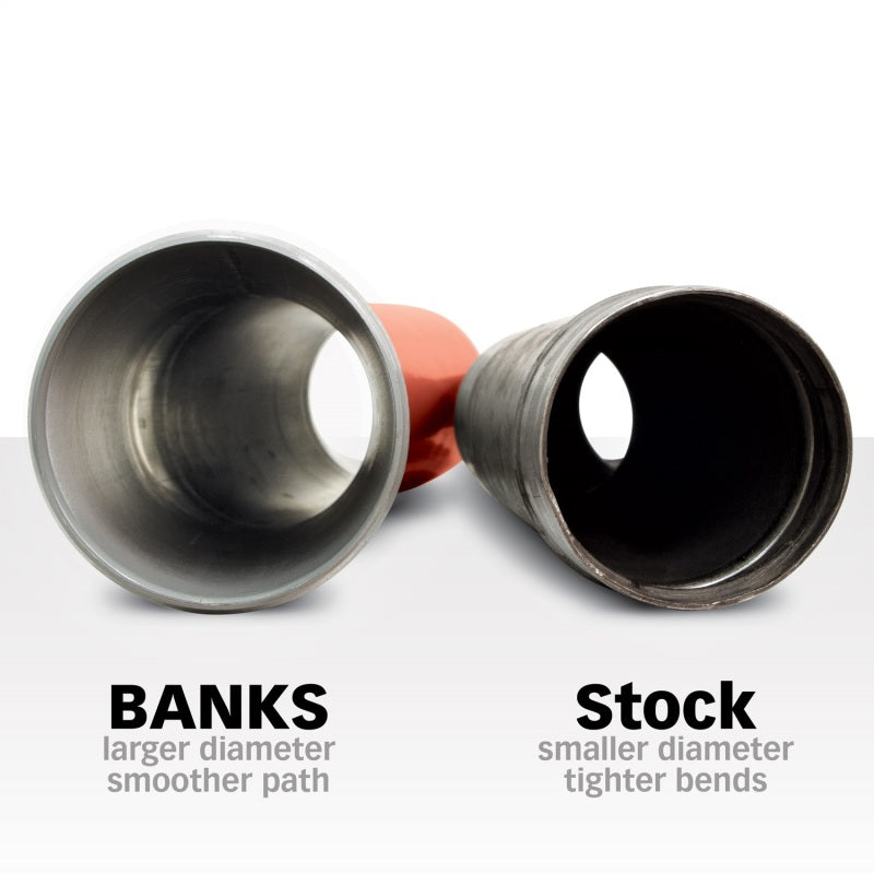 GBE25990-Banks 07-09 Ram 6.7L Diesel Boost Tube System-Intercooler Ducting-Banks Power