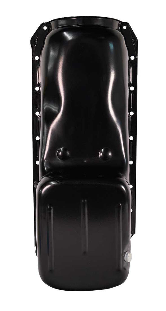 MOROSO 1962-'67 Chevy II, V8 Vega/Monza and 1955-'57 Chevy. Oil Pan, Steel, Black Powder Coat