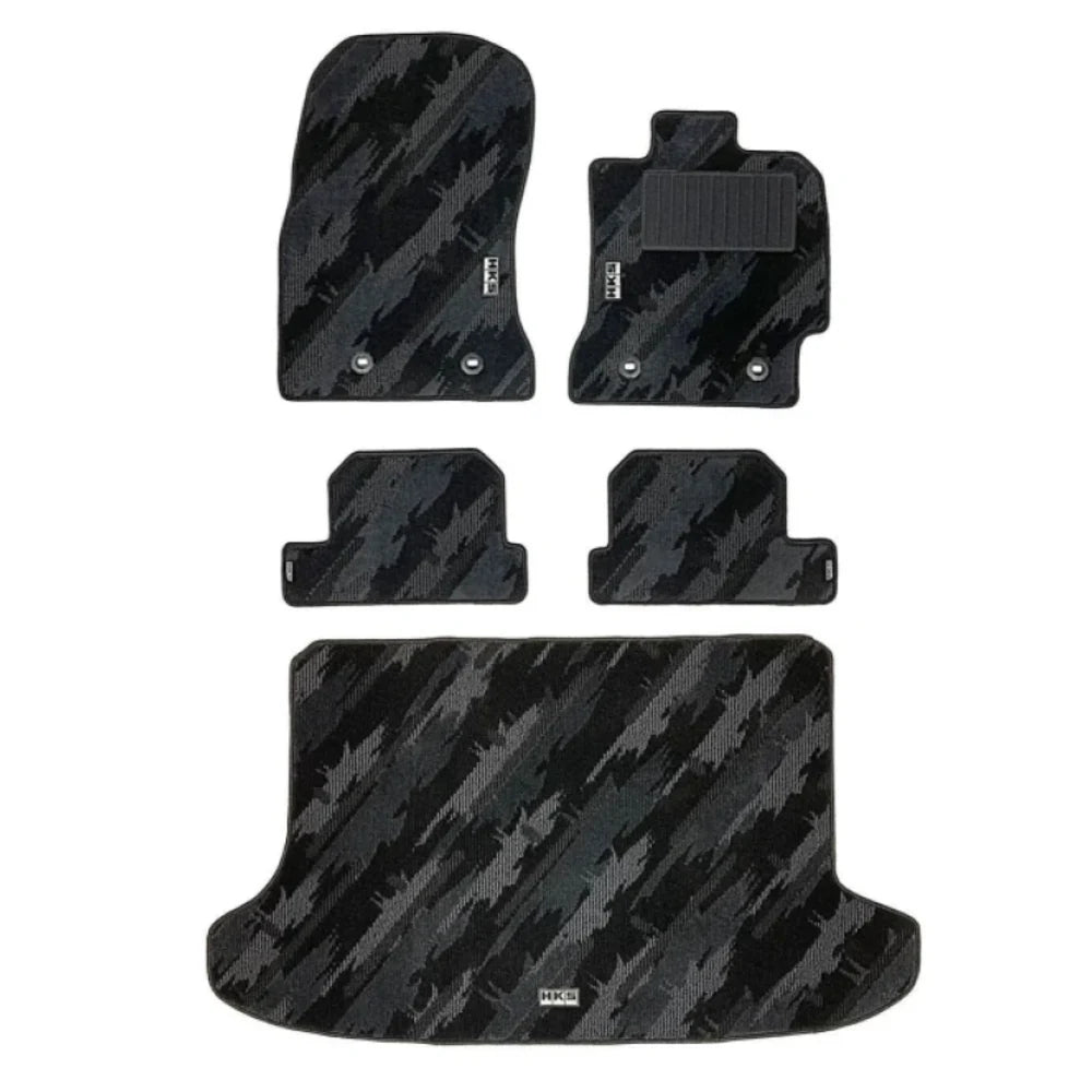 HKS FLOOR MATS ZN6/ZC6 FULL SET OCT LHD - HKS 53001-AT043