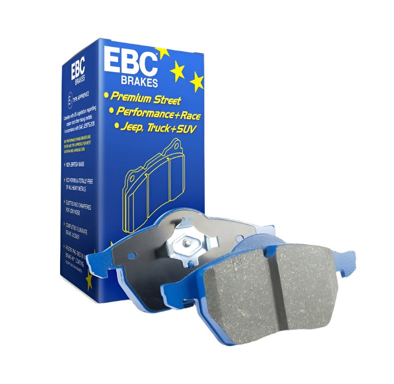 EBCDP51416NDX-EBC 06-11 Saab 9-3 Aero Bluestuff Front Brake Pads-Brake Pads - Racing-EBC