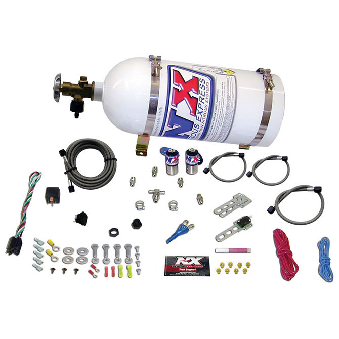 -Nitrous Express Sub C Nitrous Kit (25-35-50HP) w/10lb Bottle-Nitrous Systems-Nitrous Express