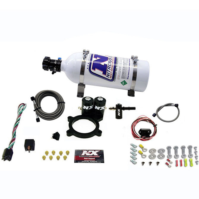 -Nitrous Express 2014+ GM 5.3L Truck Nitrous Plate Kit (50-250HP) w/5lb Bottle-Nitrous Systems-Nitrous Express