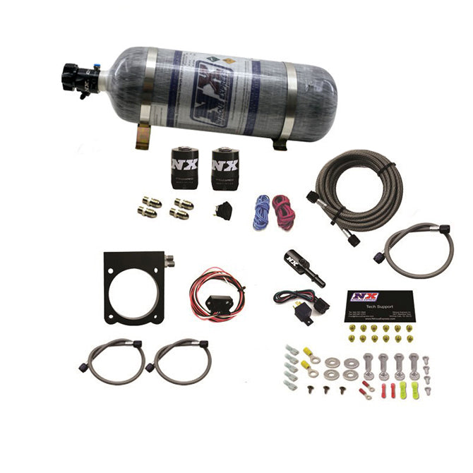 -Nitrous Express Dodge 3.6L V6 Nitrous Plate Kit (50-200HP) w/12lb Bottle-Nitrous Systems-Nitrous Express
