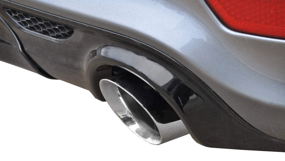 Close up Corsa quad 4.5 inch polished pro-series tips