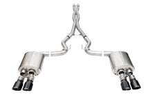 Load image into Gallery viewer, COR21259BLK-Corsa 2024 + Ford Mustang V8 5.0L 3in Cat-Back Exhaust w/ Twin 4in Black Tips-Catback-CORSA Performance