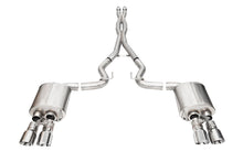 Load image into Gallery viewer, COR21259-Corsa 2024 Ford Mustang 5.0L 3in Cat-Back Exhaust System Twin 4in Polished Tips-Catback-CORSA Performance