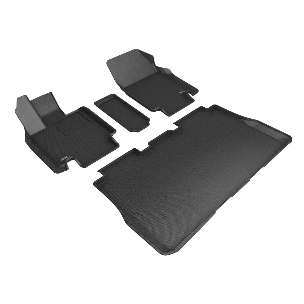 3D Maxpider Floor Liners Kagu Blk 2024 Tesla Cybertruck Awd F&R - 3D MAXpider ACEL1TL05001509