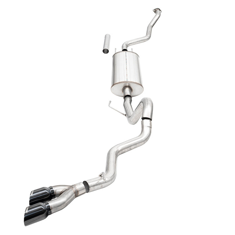 Sport / 3.0 in. Cat-Back 4.0 in Twin Tips | 2024+ Toyota Tacoma 2.4L Turbo