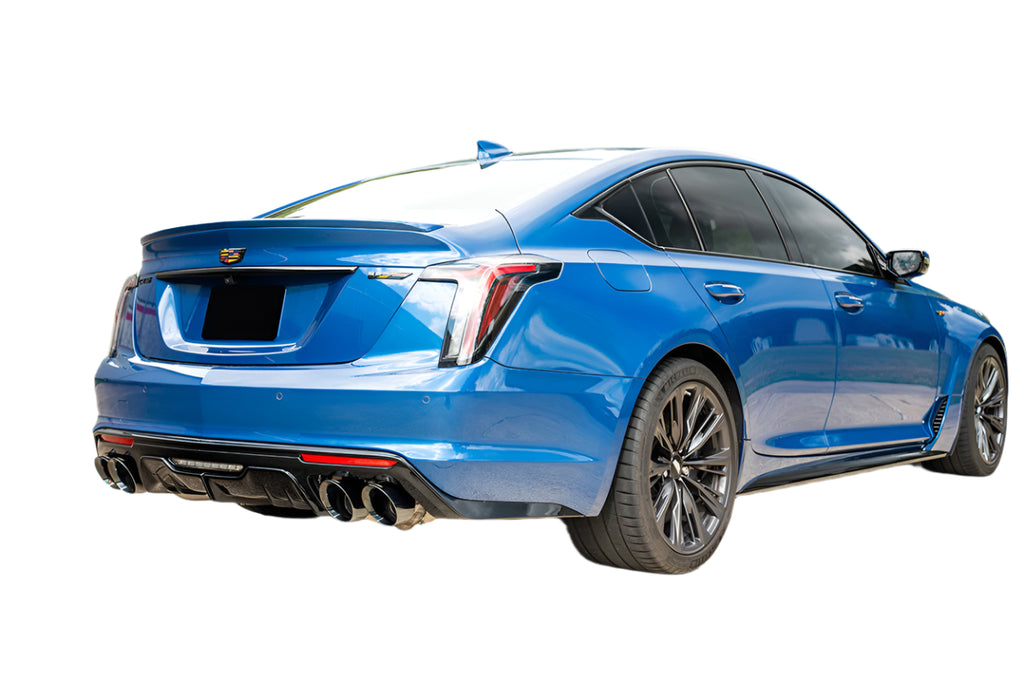 Xtreme Valved / 3.0 in Cat-Back 4.5 in Slash Tips | 2022+ Cadillac CT5-V Blackwing (21320)
