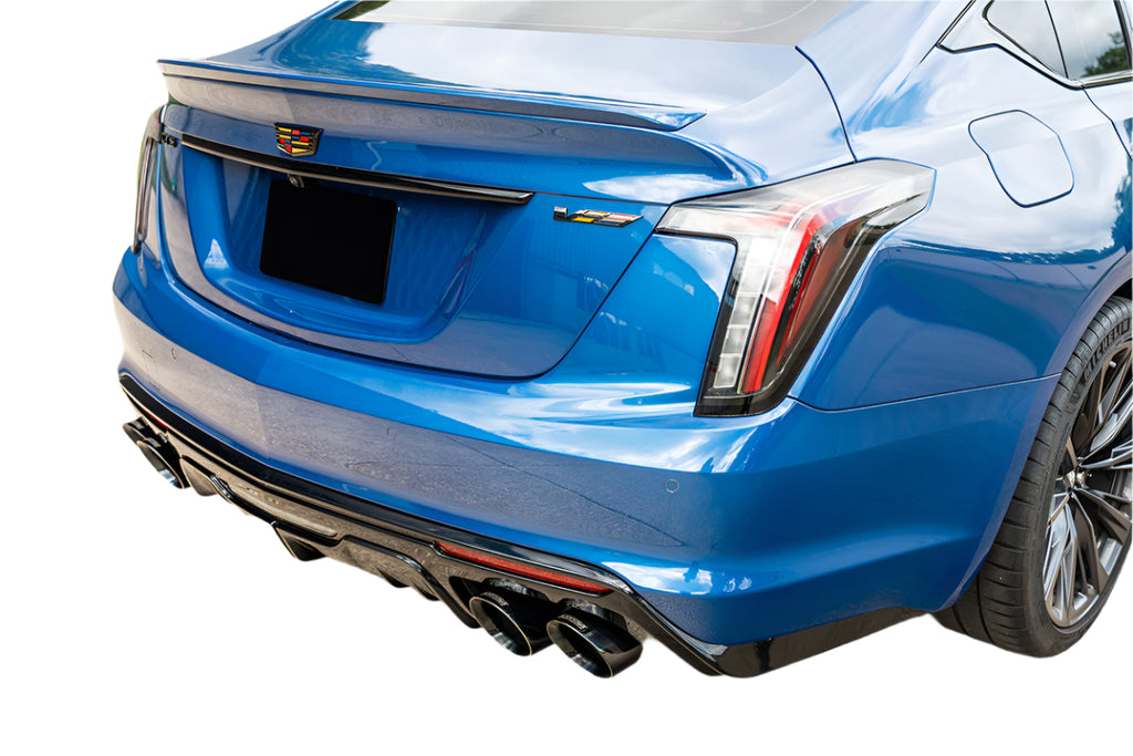 Xtreme Valved / 3.0 in Cat-Back 4.5 in Slash Tips | 2022+ Cadillac CT5-V Blackwing (21320)