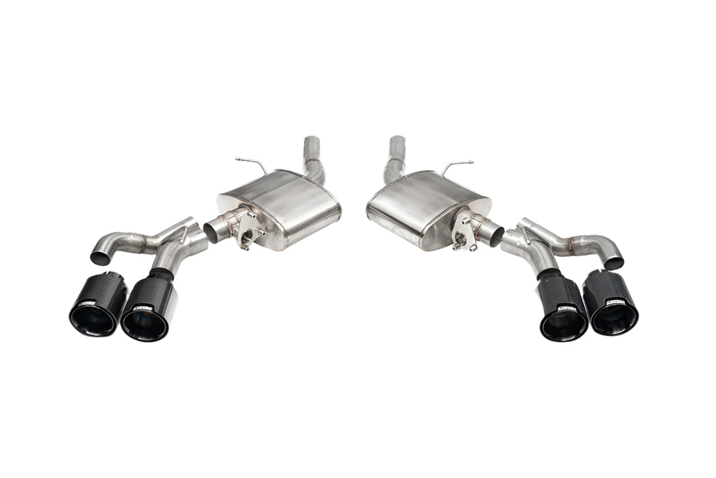 Sport Valved / 3.0 in Axle-Back 4.5 in Carbon Fiber Twin Tips | 2022+ Cadillac CT5-V Blackwing (21322CF)
