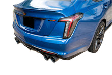 Load image into Gallery viewer, Cadillac CT5-V Blackwing
3.0 in Valved Axle-Back Carbon Fiber Quad 4.5" Tips