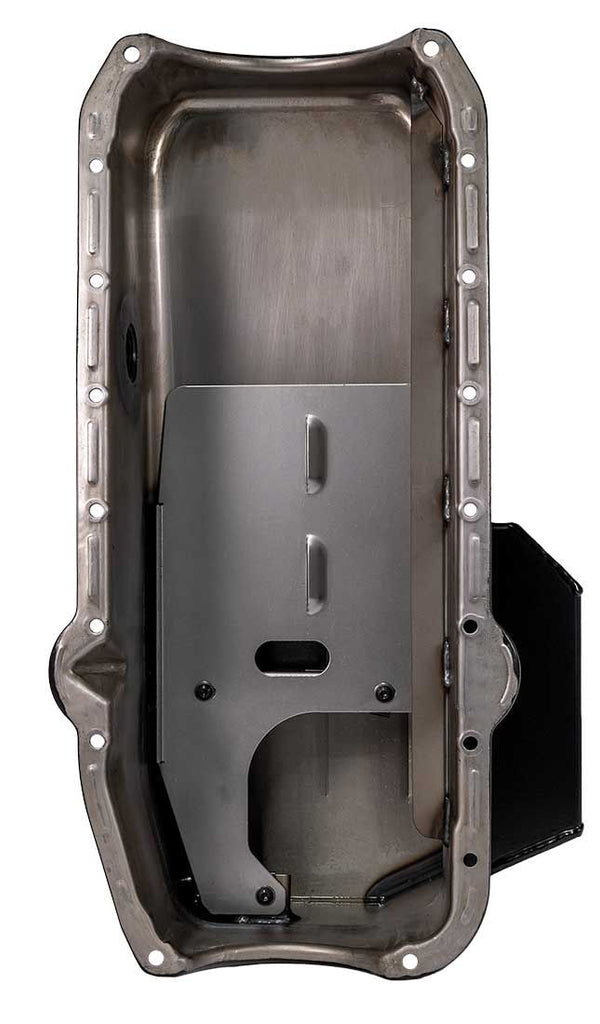 Moroso Pre-80 Chevrolet Small Block (w/1in Inspection Bung) Wet Sump 7qt 7.5in Steel Oil Pan