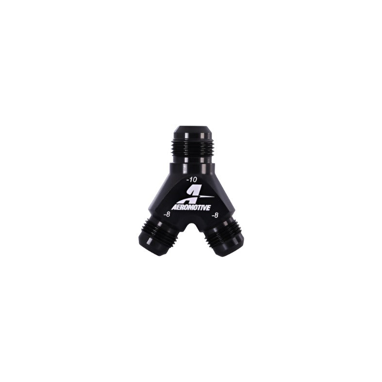 Aeromotive Y-Block - AN-06 - 2x AN-06-Fittings-Aeromotive