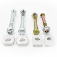 Load image into Gallery viewer, SPL Parts eccentric lockout kit lockout plates removed from packaging for BMW F8X and G8X