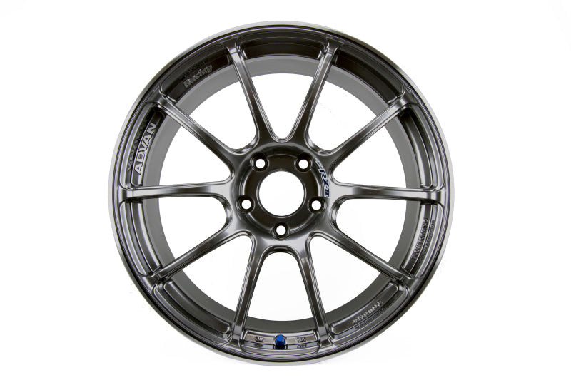 Advan RZII 18x9.5 +35 5-114.3 Racing Hyper Black Wheel-Wheels - Cast-Advan