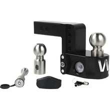 Load image into Gallery viewer, WEIWS4-2-KA-CER-BLA-Weigh Safe 4in Drop Hitch w/Built-in Scale &amp; 2in Shank (8K/12.5K GTWR) w/WS05 - Black Cerakote-Hitch Ball Mounts-Weigh Safe