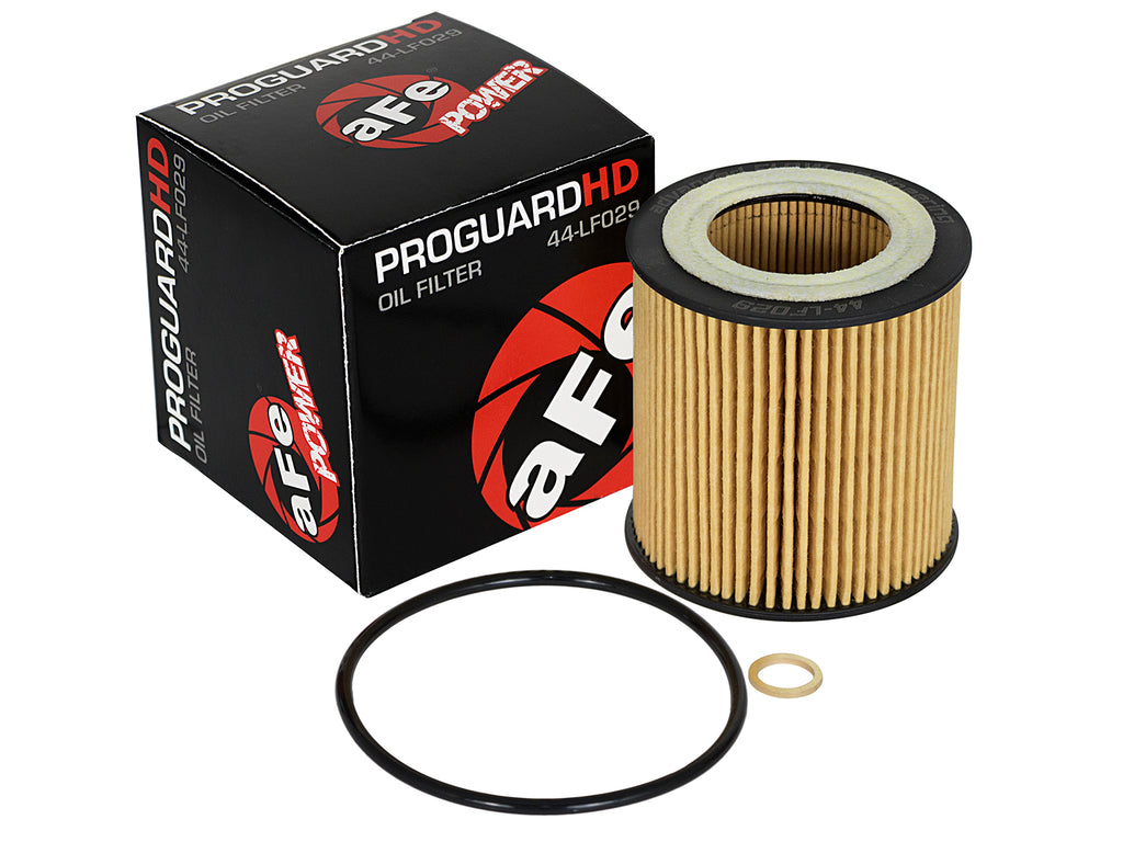 aFe aFe Pro GUARD D2 Oil Filter 06-19 BMW Gas Cars L6-3.0T N54/55 - 4 Pack