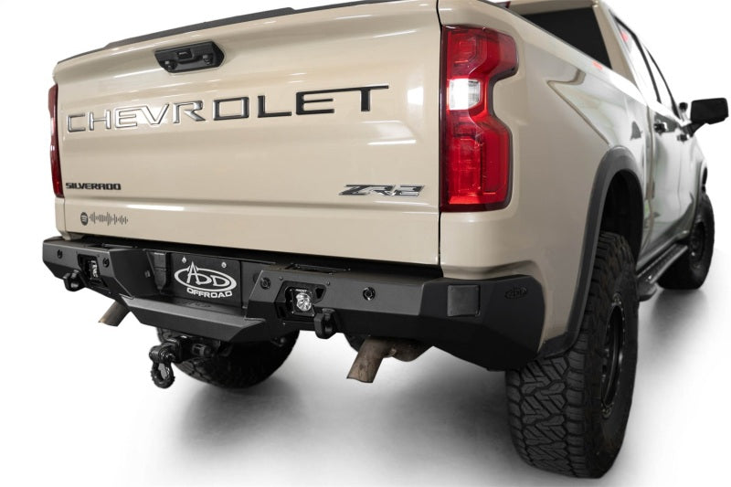 ADDR120081090103-Addictive Desert Designs 2022+ Chevy/GMC 1500 Stealth Fighter Rear Bumper-Bumpers - Steel-Addictive Desert Designs
