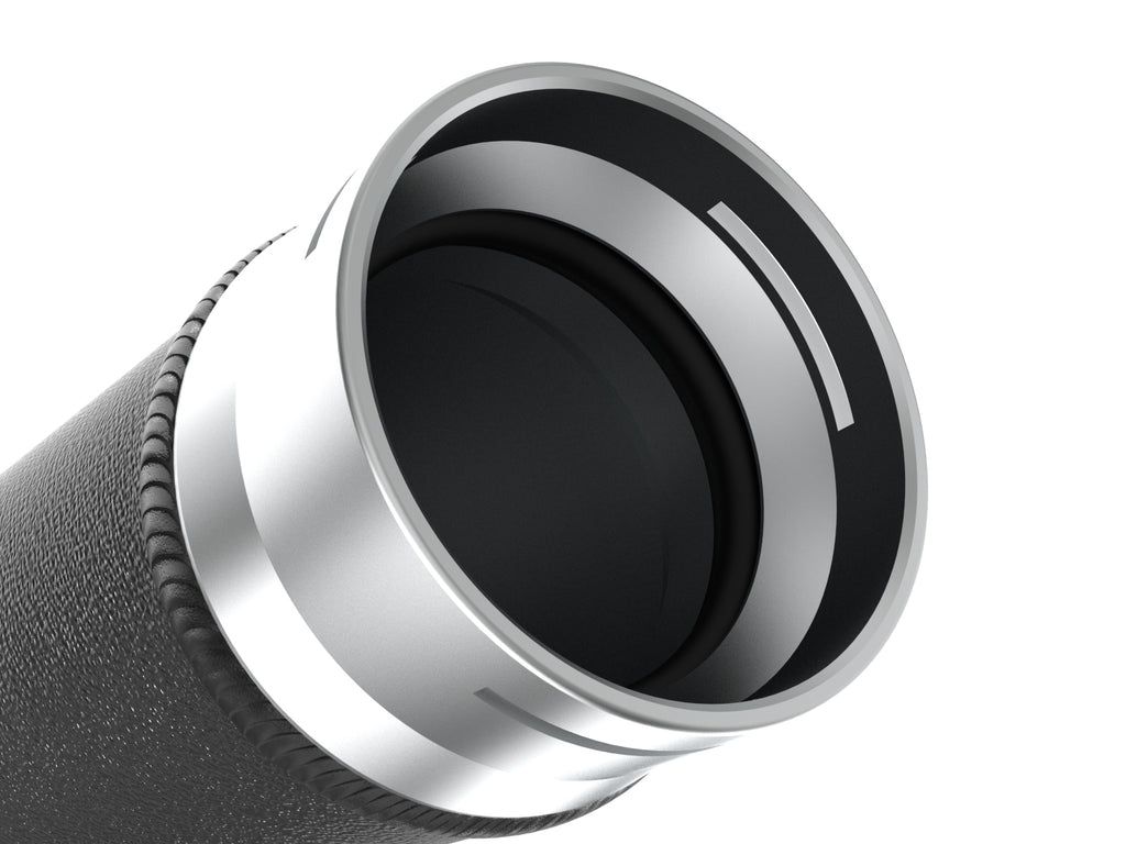 aFe aFe BladeRunner 2-1/2 IN Aluminum Hot Charge Pipe Black 22-23 Subaru WRX H4-2.4L (t)