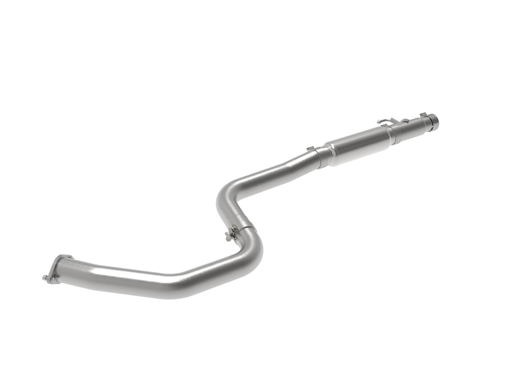 aFe aFe Takeda 3in 304 SS Mid-Pipe Exhaust 19-20 Hyundai Veloster I4-1.6L(t)