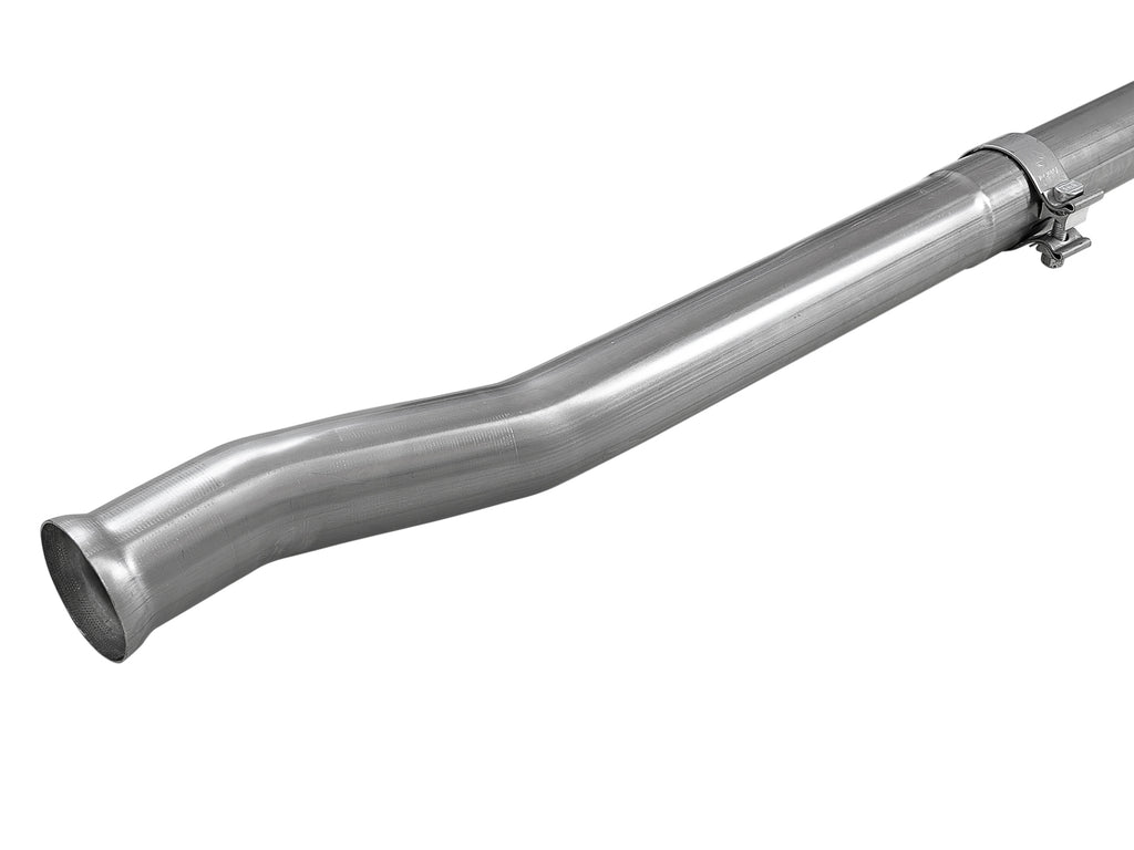 aFe aFe MACH Force-Xp 2-1/2in 409 Stainless Steel Mid-Pipe w/Resonator Delete 18+ Jeep Wrangler JL 3.6L