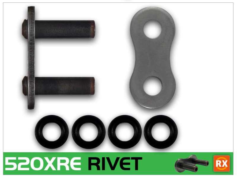 RK Chain 520XRE-RIVET NATURAL – Black Ops Auto Works