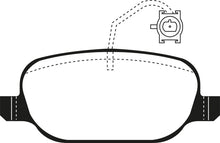 Load image into Gallery viewer, EBCDP32236C-EBC 2014+ Alfa Romeo 4C 1.75L Turbo Redstuff Rear Brake Pads-Brake Pads - Performance-EBC