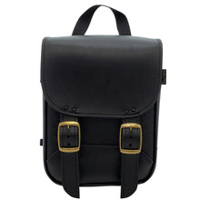 Load image into Gallery viewer, WAM59591-08-Willie &amp; Max Universal Brass Monkey Sissy Bar Bag (8 inches L x 10 inches H x 4.5 inches W) - Black-Bags - Bike Bags-Willie &amp; Max