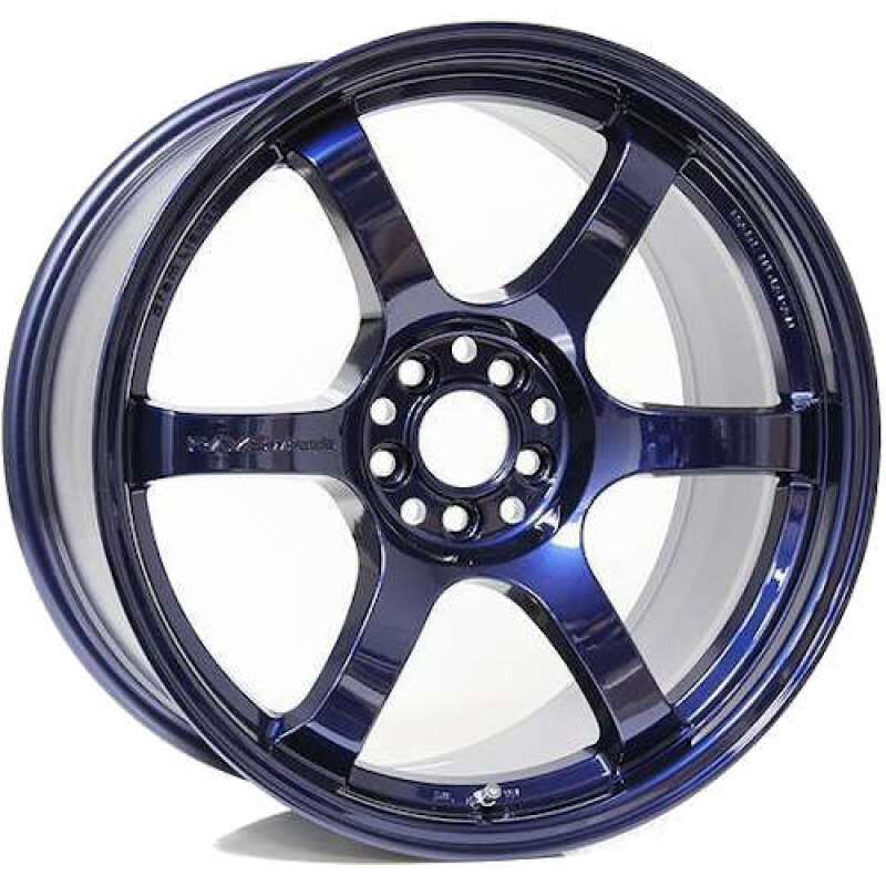 GLSWGIX38EEBP-Gram Lights 57DR 18x9.5 +38 5-114.3 Eternal Blue Pearl Wheel (Min Order Qty 20)-Wheels - Cast-Gram Lights