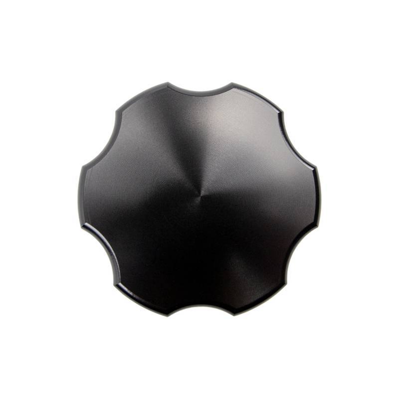 Wehrli 98.5-23 Cummins Billet Aluminum Black Anodized Oil Fill Cap-Oil Fill Tubes-Wehrli