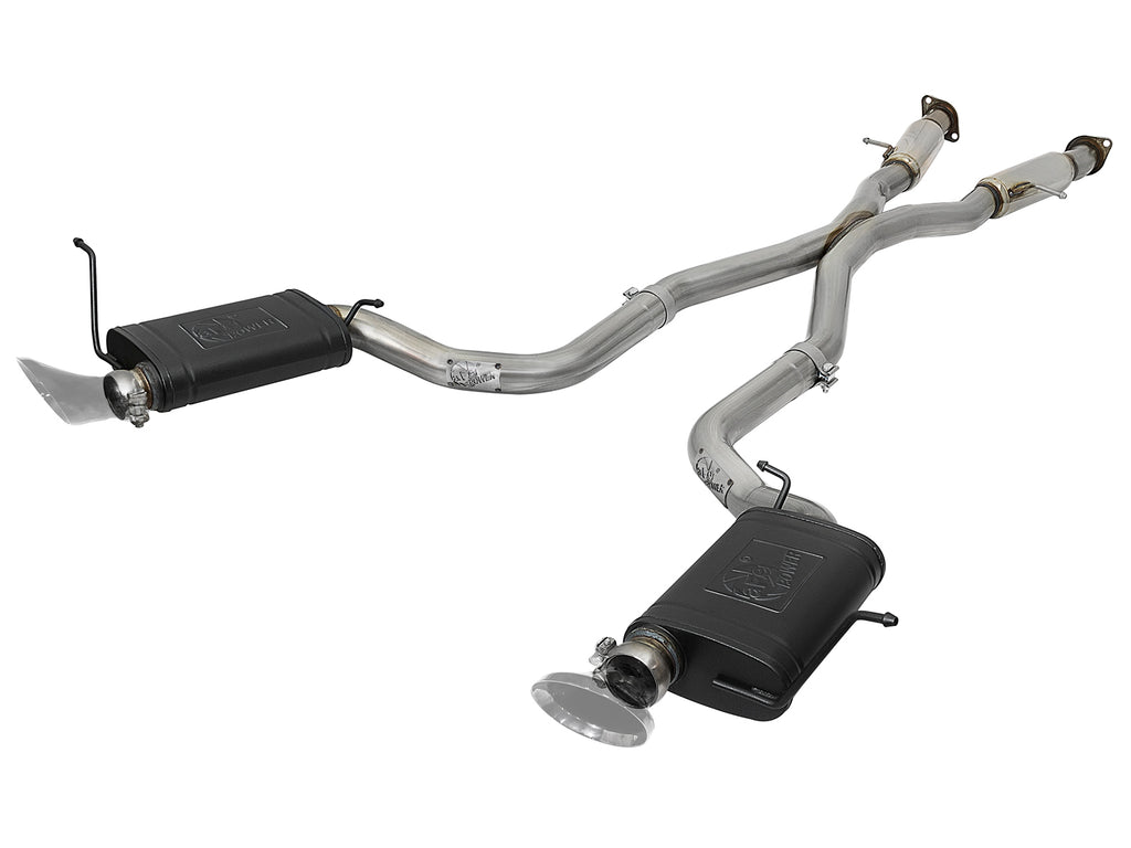 aFe aFe MACHForce XP 12+ Jeep Grand Cherokee WK2 SRT8 V8-6.4L 304SS Cat-Back Exhaust