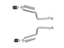 Load image into Gallery viewer, aFe aFe Lexus IS350 14-22 V6-3.5L Takeda Axle-Back Exhaust System- Carbon Fiber Tip