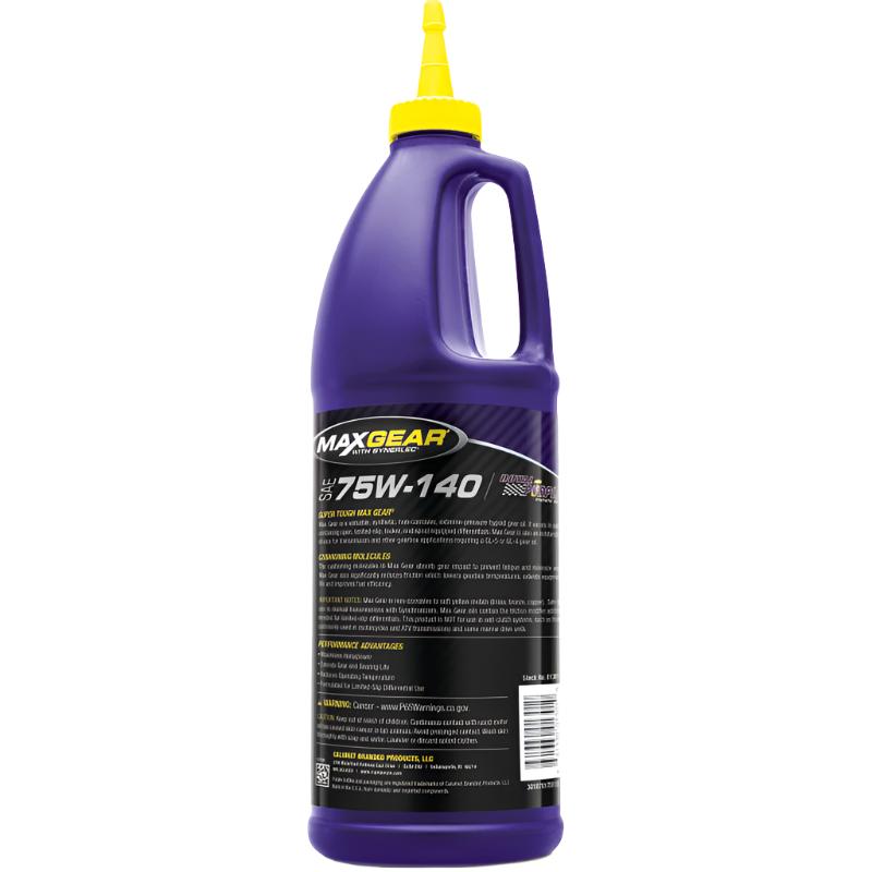 RLP06301-Royal Purple Max Gear Synthetic 75W-140 Gear Oil - 1 Quart-Gear Oils-Royal Purple