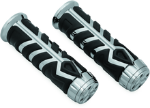 Load image into Gallery viewer, KUR5635-Kuryakyn Spear Grips For 14-17 Indian Chrome-Grips-Kuryakyn