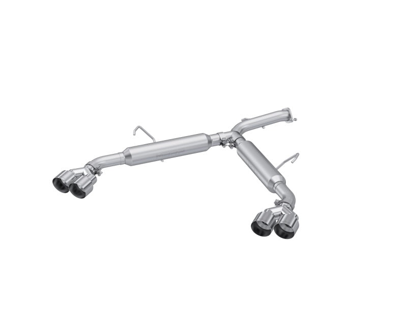 MBRPS4711AL-MBRP 22-24 Kia Forte GT Armor Lite AL Steel 3in Cat Back Exhaust w/ SS Tips-Catback-MBRP