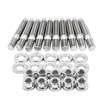 Load image into Gallery viewer, BLOX Racing SUS303 Stainless Steel Intake Manifold Stud Kit M8 x 1.25mm 55mm in Length - 9-piece-Hardware Kits - Other-BLOX Racing