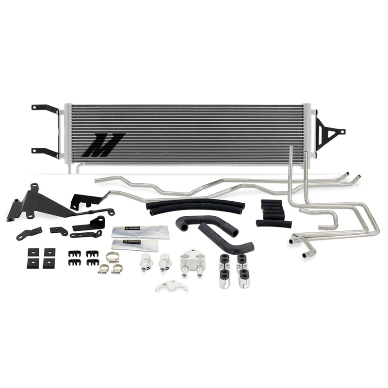 MISMMTC-F2D-20SL-Mishimoto 2020+ Ford 6.7L Powerstroke Transmission Cooler Kit-Oil Coolers-Mishimoto