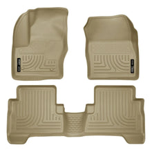 Load image into Gallery viewer, Husky Liners 2013 Ford Escape WeatherBeater Combo Tan Floor Liners - Husky Liners HSL99743