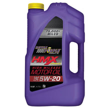 Load image into Gallery viewer, RLP37518-Royal Purple HMX Premium Synthetic High Mileage 5W-20 Motor Oil - 5 Quart-Motor Oils-Royal Purple