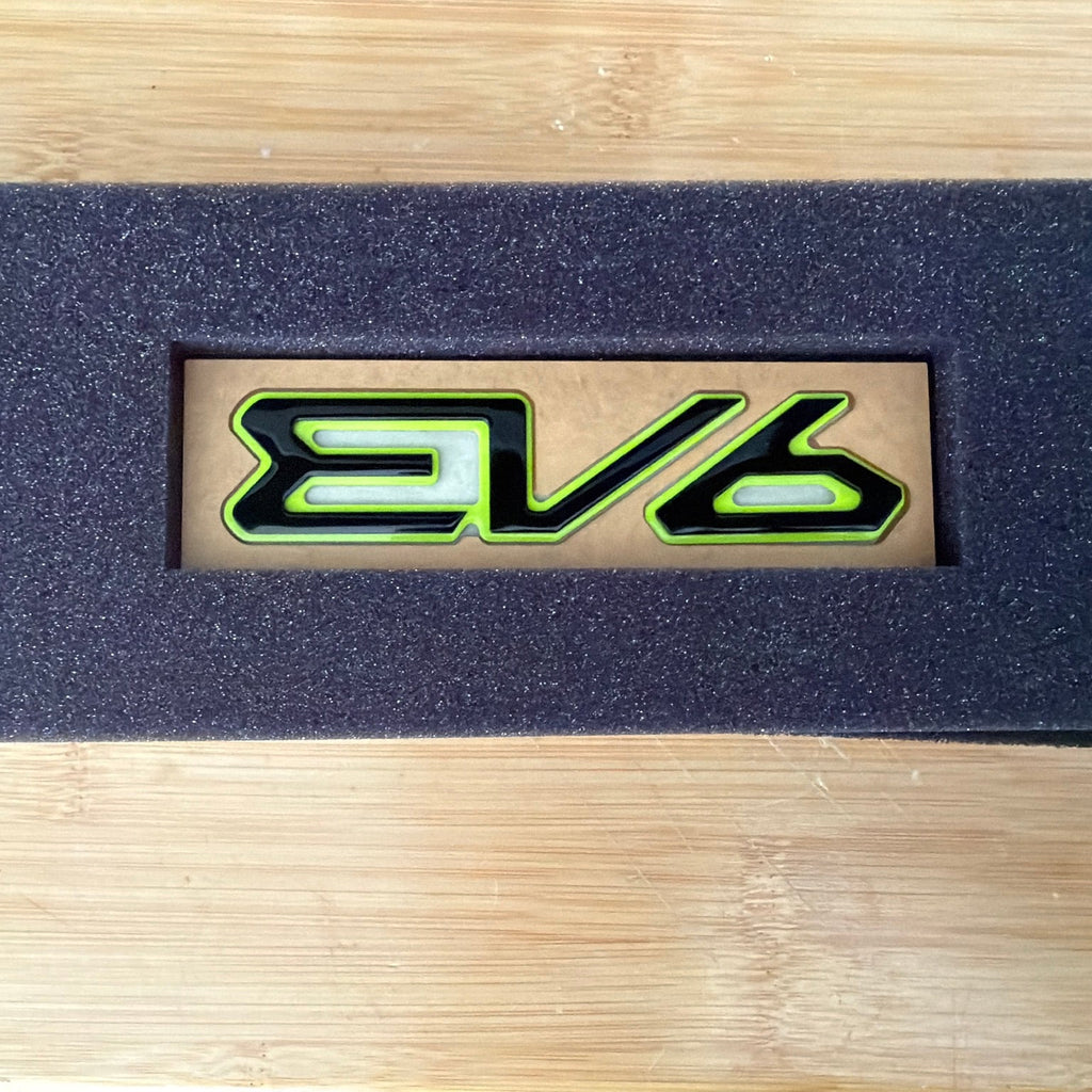 Exotic Innovations Custom Kia EV 6 Badge / Emblem with OEM-Style Fit