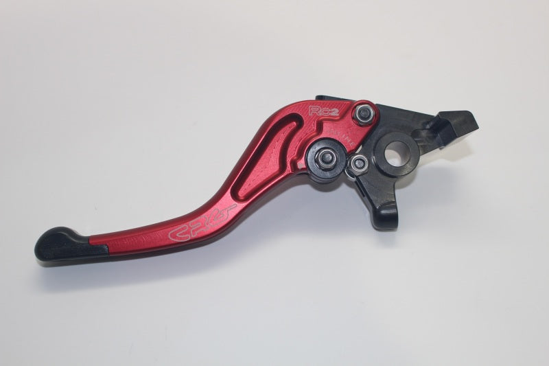CRG2AN-521-H-R-CRG 04-05 Kawasaki ZX10RR/ 01-04 Suzuki GSXR1000 RC2 Brake Lever - Short Red-Levers-CRG Constructors