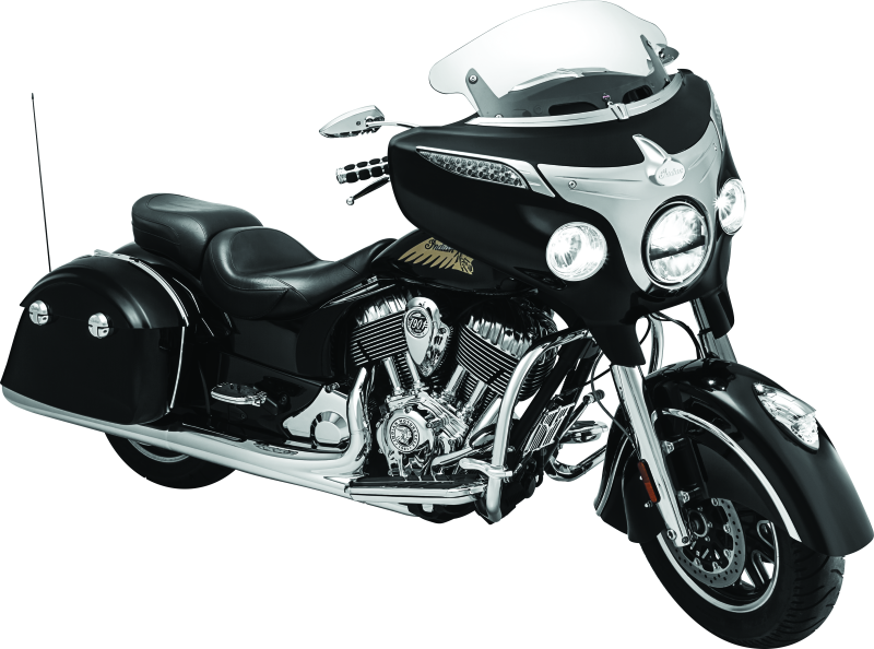 KUR5670-Kuryakyn Saddlebag Top Trim Indian Chrome-Bags - Saddlebags-Kuryakyn
