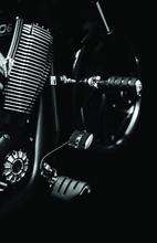 Load image into Gallery viewer, KUR7567-Kuryakyn Trident Dually Without Adapters Black-Footpegs-Kuryakyn
