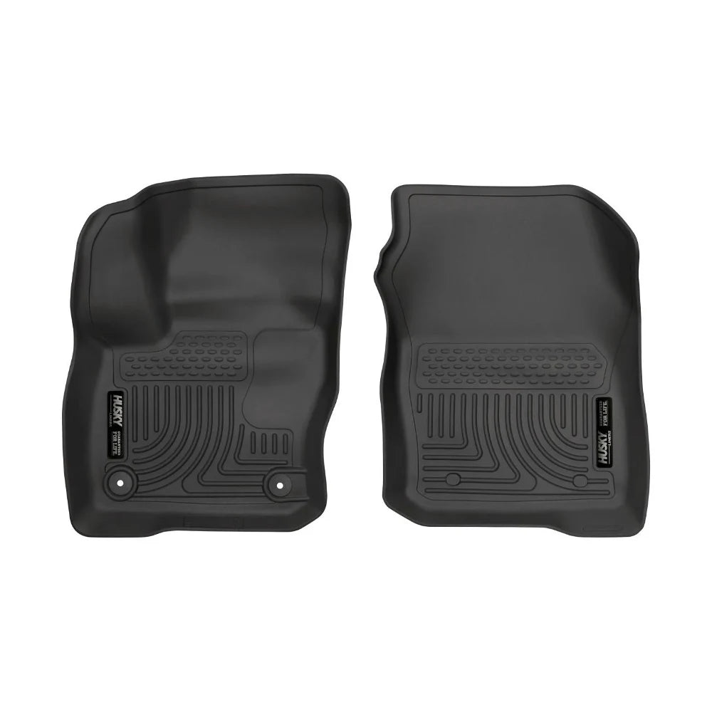 Husky Liners 12-15 Ford Focus X-act Contour Series Front Floor Liners - Black - Husky Liners HSL55681