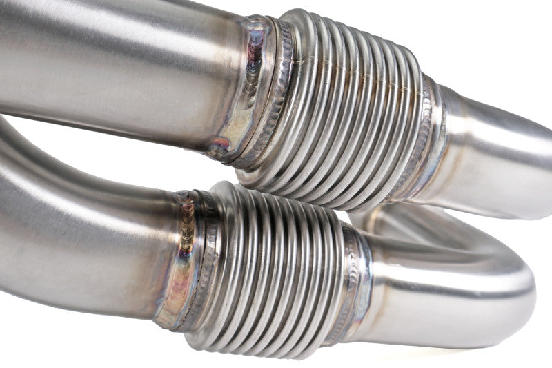PERPSP-EXT-058-Perrin 22-24 Subaru WRX / 20-24 OBXT & Legacy XT / 19-24 Ascent Equal Length Header - Brushed SS-Headers & Manifolds-Perrin Performance