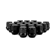 Load image into Gallery viewer, Mishimoto Steel Acorn Lug Nuts M12 x 1.5 - 20pc Set - Black-Lug Nuts-Mishimoto