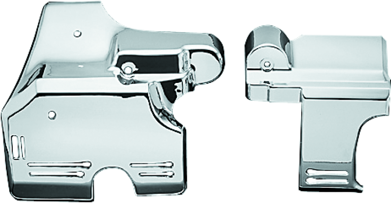 KUR7710-Kuryakyn Transmission Side Cover Set 97-04 Honda Valkyrie Chrome-Exterior Trim-Kuryakyn
