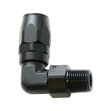 Load image into Gallery viewer, Vibrant -8AN to 1/4 NPT Male 90 Degree Hose End Fitting